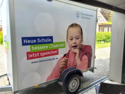 Franziskuswerk Schule Werbeaktion